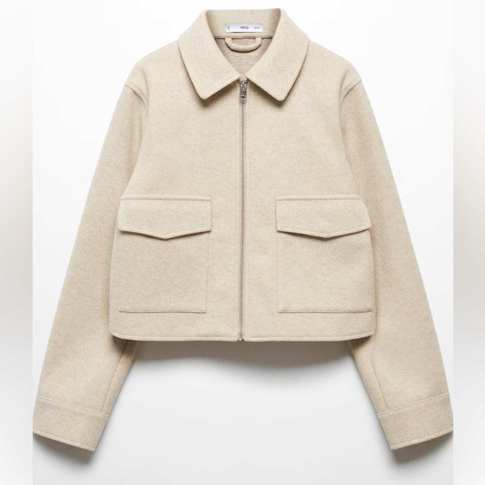 Mango Beige Jacket - XL
